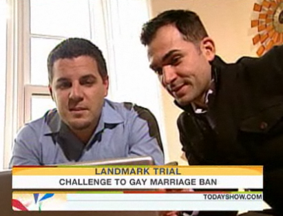 video of The Today Show: Coverage of Prop. 8 Trial