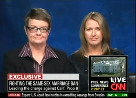 video of Kris Perry & Sandy Stier Discuss Prop. 8 on CNN