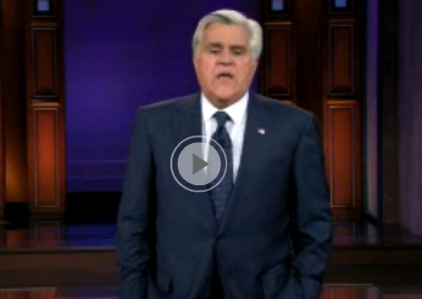 video of Jay Leno Mentions “8″ Broadway Premiere (at 2:30 mark)
