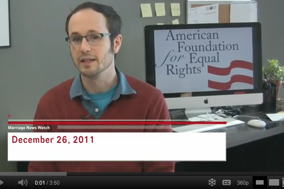 video of Marriage News Update: Dec. 26, 2011
